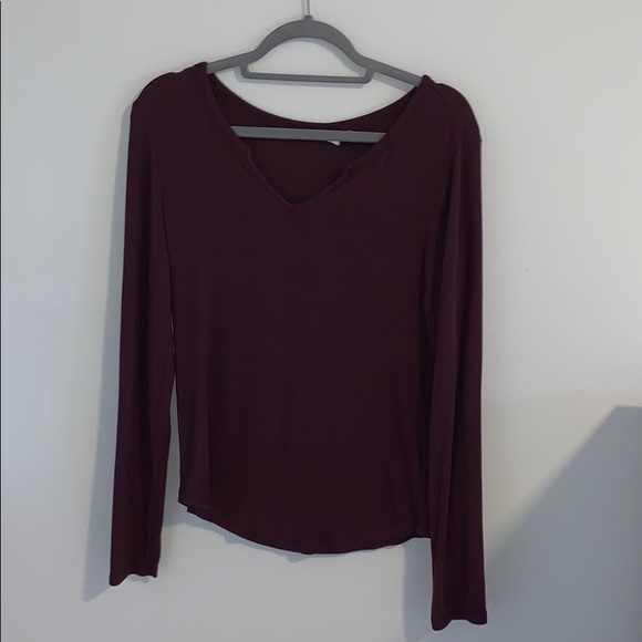 Maroon GAP long sleeve - Picture 1 of 3